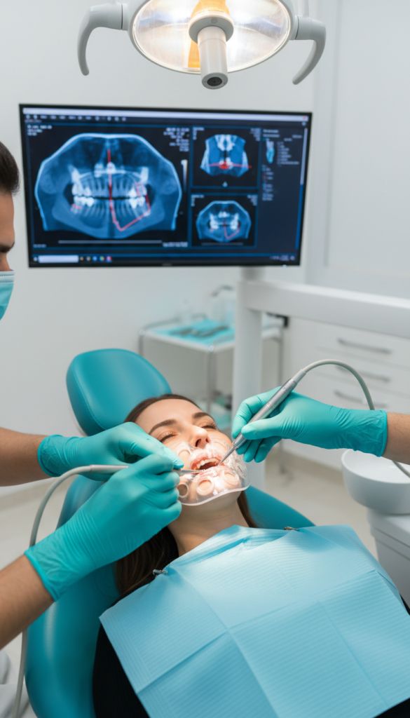 minimally invasive dental implants - Dr. Mohammed Qasem periodontist and implant specialist UAE