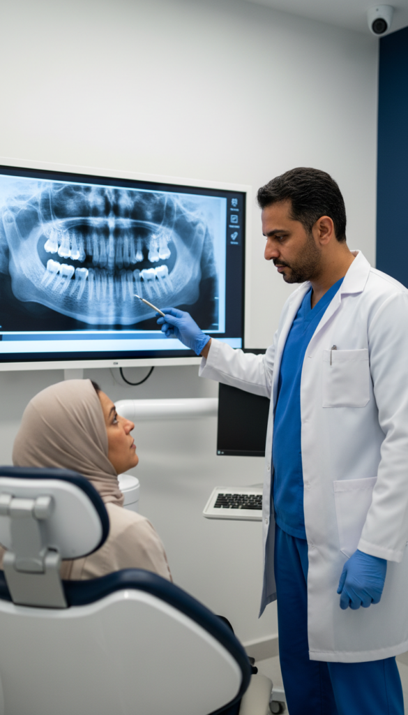 periodontitis treatment - Dr. Mohammed Qasem periodontist and implant specialist UAE