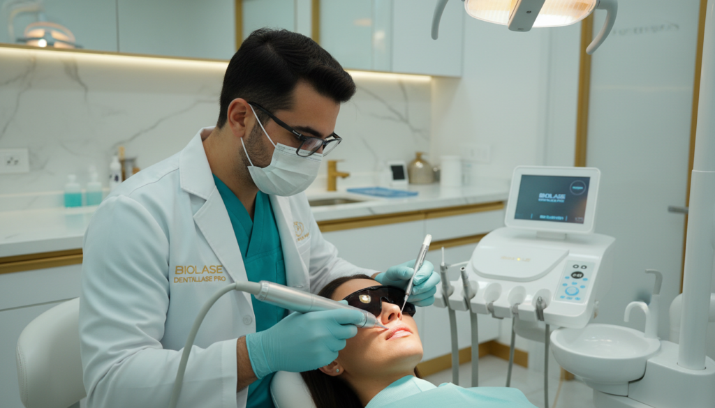 تجميل اللثة بالليزر - الدكتور محمد قاسم أخصائي اللثة وزراعة الأسنان