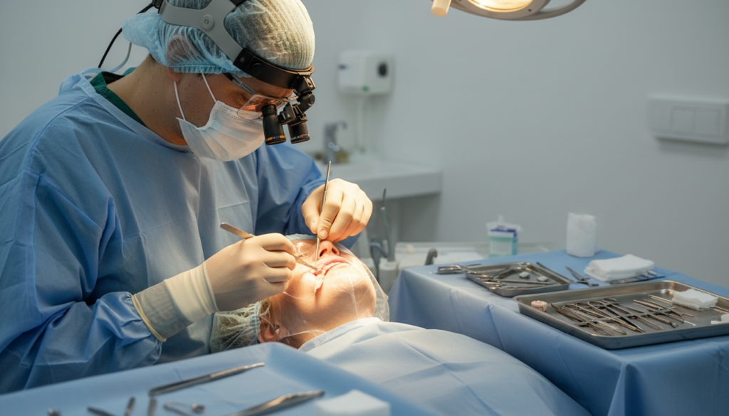 crown lengthening procedure - Dr. Mohammed Qasem periodontist and implant specialist UAE